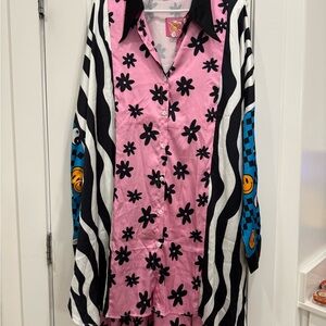 Lala Collared Satin TOP ONLY in More is More